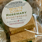 White Corn Rosemary Shortbread